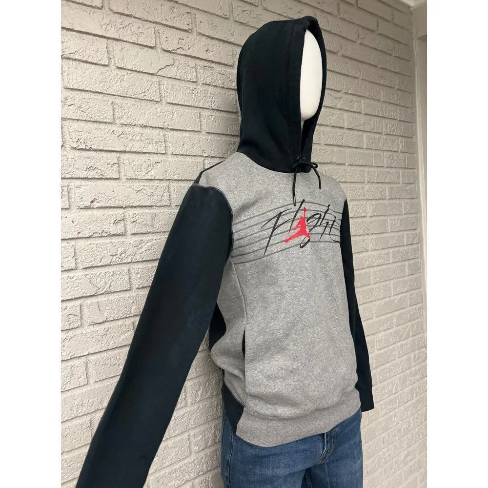 Air Jordan Men Fleece Flight Hoodie Size M